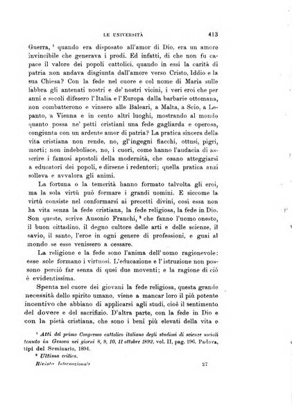 Rivista internazionale di scienze sociali e discipline ausiliarie pubblicazione periodica dell'Unione cattolica per gli studi sociali in Italia