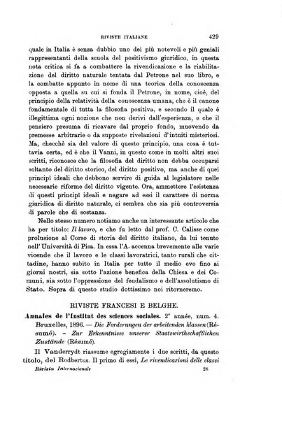 Rivista internazionale di scienze sociali e discipline ausiliarie pubblicazione periodica dell'Unione cattolica per gli studi sociali in Italia