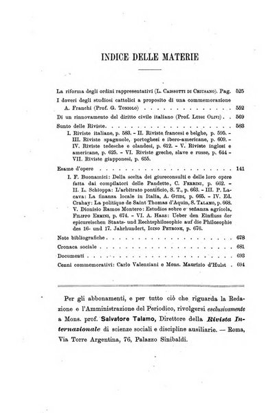 Rivista internazionale di scienze sociali e discipline ausiliarie pubblicazione periodica dell'Unione cattolica per gli studi sociali in Italia