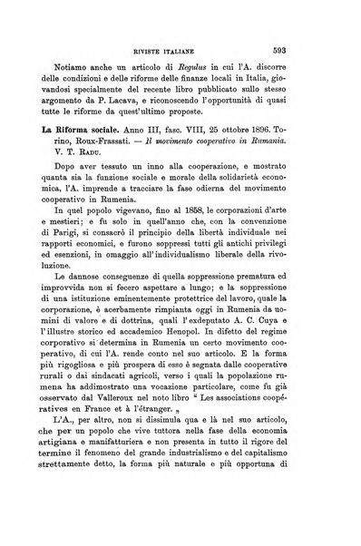 Rivista internazionale di scienze sociali e discipline ausiliarie pubblicazione periodica dell'Unione cattolica per gli studi sociali in Italia