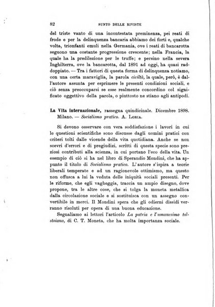 Rivista internazionale di scienze sociali e discipline ausiliarie pubblicazione periodica dell'Unione cattolica per gli studi sociali in Italia