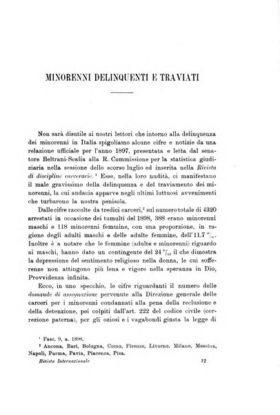 Rivista internazionale di scienze sociali e discipline ausiliarie pubblicazione periodica dell'Unione cattolica per gli studi sociali in Italia