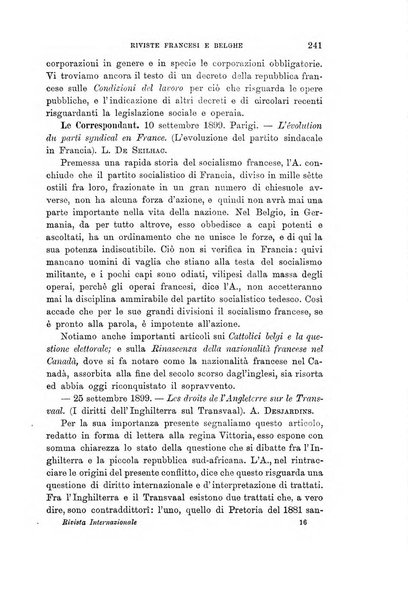 Rivista internazionale di scienze sociali e discipline ausiliarie pubblicazione periodica dell'Unione cattolica per gli studi sociali in Italia