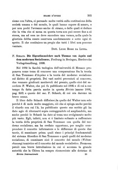 Rivista internazionale di scienze sociali e discipline ausiliarie pubblicazione periodica dell'Unione cattolica per gli studi sociali in Italia