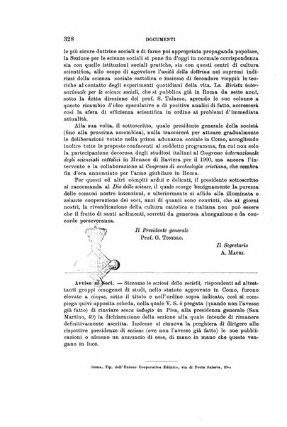 Rivista internazionale di scienze sociali e discipline ausiliarie pubblicazione periodica dell'Unione cattolica per gli studi sociali in Italia