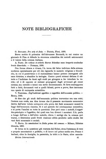 Rivista internazionale di scienze sociali e discipline ausiliarie pubblicazione periodica dell'Unione cattolica per gli studi sociali in Italia