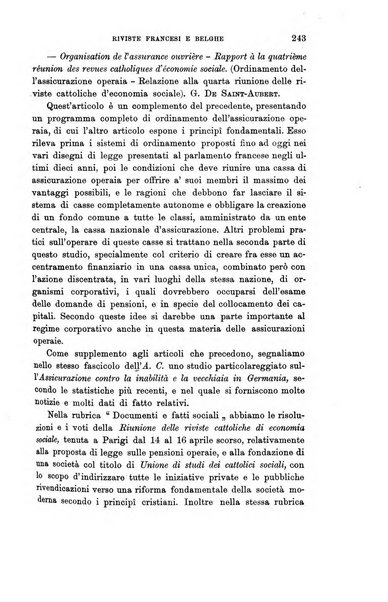 Rivista internazionale di scienze sociali e discipline ausiliarie pubblicazione periodica dell'Unione cattolica per gli studi sociali in Italia