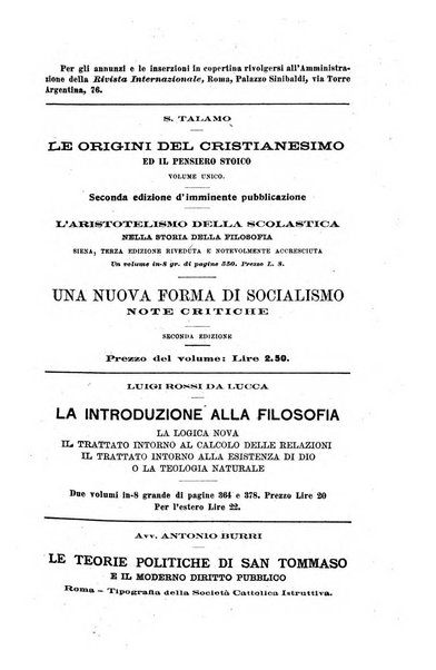 Rivista internazionale di scienze sociali e discipline ausiliarie pubblicazione periodica dell'Unione cattolica per gli studi sociali in Italia