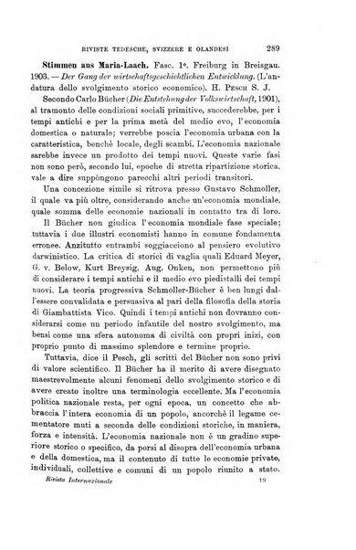 Rivista internazionale di scienze sociali e discipline ausiliarie pubblicazione periodica dell'Unione cattolica per gli studi sociali in Italia