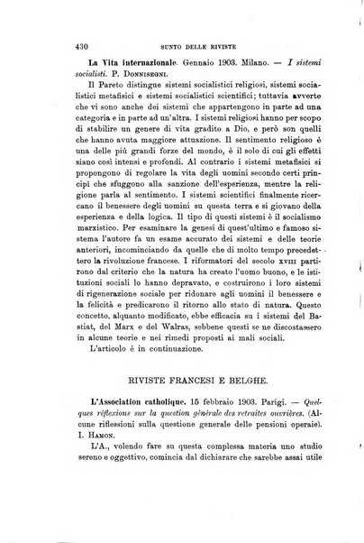 Rivista internazionale di scienze sociali e discipline ausiliarie pubblicazione periodica dell'Unione cattolica per gli studi sociali in Italia