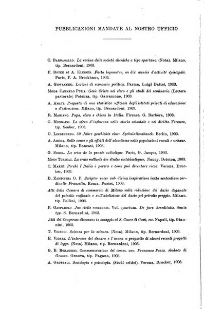 Rivista internazionale di scienze sociali e discipline ausiliarie pubblicazione periodica dell'Unione cattolica per gli studi sociali in Italia