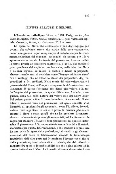 Rivista internazionale di scienze sociali e discipline ausiliarie pubblicazione periodica dell'Unione cattolica per gli studi sociali in Italia