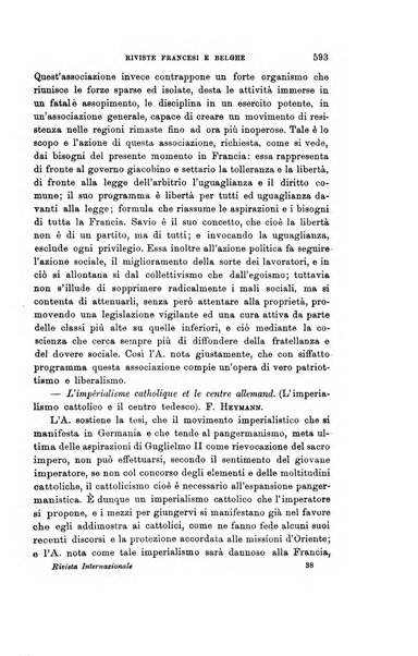 Rivista internazionale di scienze sociali e discipline ausiliarie pubblicazione periodica dell'Unione cattolica per gli studi sociali in Italia