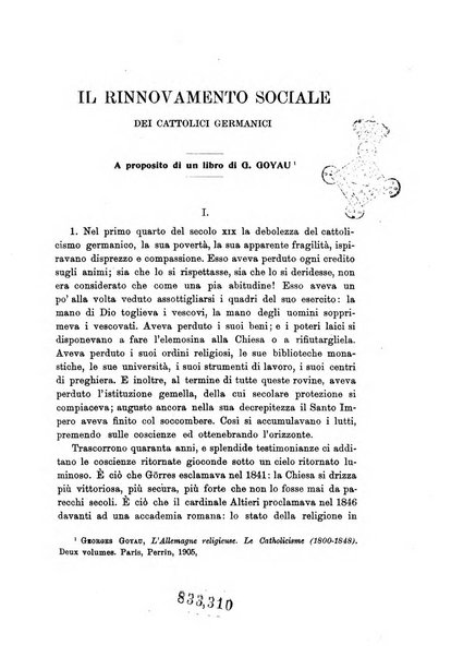 Rivista internazionale di scienze sociali e discipline ausiliarie pubblicazione periodica dell'Unione cattolica per gli studi sociali in Italia