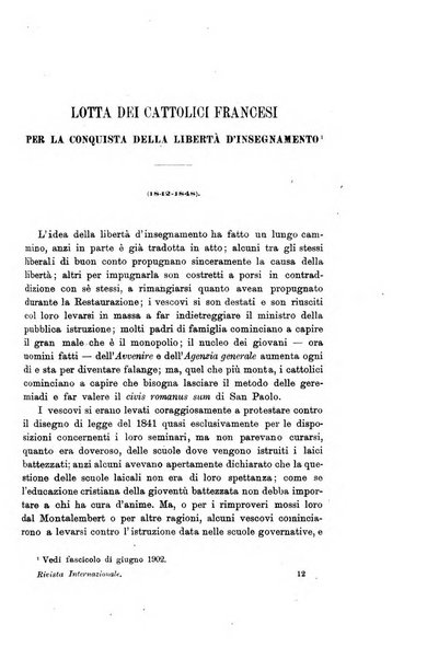 Rivista internazionale di scienze sociali e discipline ausiliarie pubblicazione periodica dell'Unione cattolica per gli studi sociali in Italia