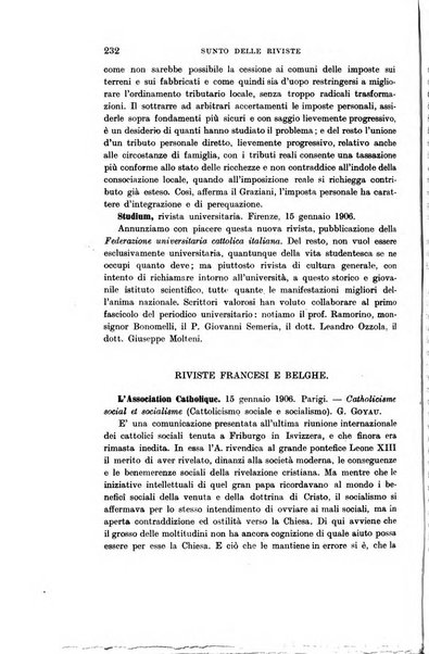 Rivista internazionale di scienze sociali e discipline ausiliarie pubblicazione periodica dell'Unione cattolica per gli studi sociali in Italia