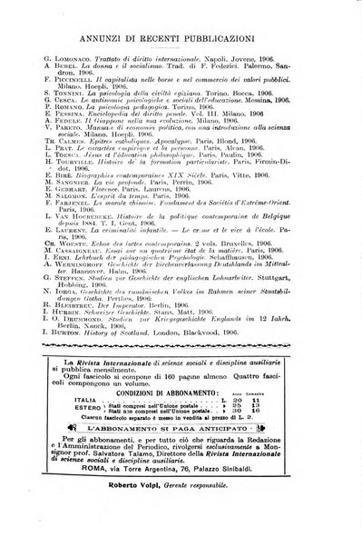 Rivista internazionale di scienze sociali e discipline ausiliarie pubblicazione periodica dell'Unione cattolica per gli studi sociali in Italia