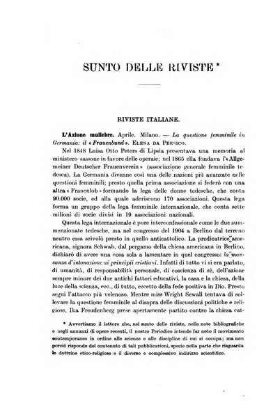 Rivista internazionale di scienze sociali e discipline ausiliarie pubblicazione periodica dell'Unione cattolica per gli studi sociali in Italia