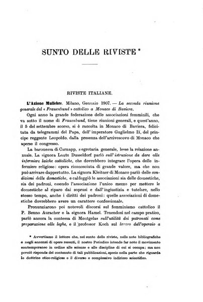 Rivista internazionale di scienze sociali e discipline ausiliarie pubblicazione periodica dell'Unione cattolica per gli studi sociali in Italia