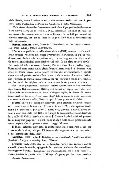 Rivista internazionale di scienze sociali e discipline ausiliarie pubblicazione periodica dell'Unione cattolica per gli studi sociali in Italia