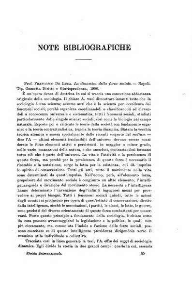 Rivista internazionale di scienze sociali e discipline ausiliarie pubblicazione periodica dell'Unione cattolica per gli studi sociali in Italia