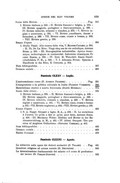 Rivista internazionale di scienze sociali e discipline ausiliarie pubblicazione periodica dell'Unione cattolica per gli studi sociali in Italia