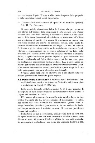 Rivista internazionale di scienze sociali e discipline ausiliarie pubblicazione periodica dell'Unione cattolica per gli studi sociali in Italia