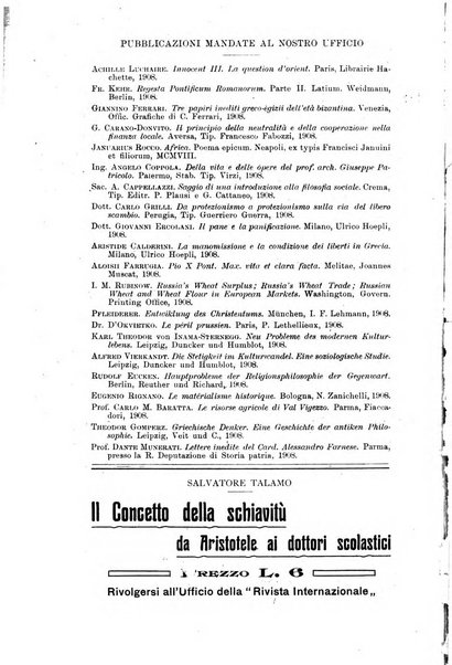 Rivista internazionale di scienze sociali e discipline ausiliarie pubblicazione periodica dell'Unione cattolica per gli studi sociali in Italia