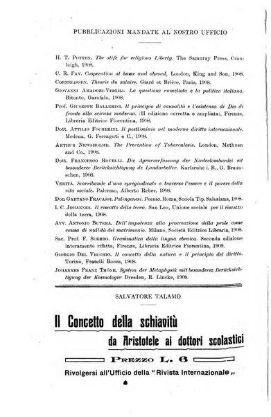 Rivista internazionale di scienze sociali e discipline ausiliarie pubblicazione periodica dell'Unione cattolica per gli studi sociali in Italia