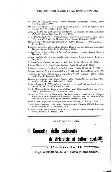 Rivista internazionale di scienze sociali e discipline ausiliarie pubblicazione periodica dell'Unione cattolica per gli studi sociali in Italia