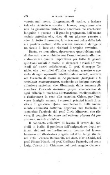 Rivista internazionale di scienze sociali e discipline ausiliarie pubblicazione periodica dell'Unione cattolica per gli studi sociali in Italia