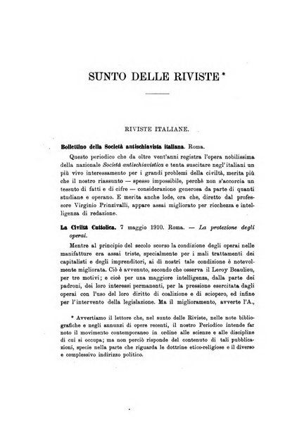 Rivista internazionale di scienze sociali e discipline ausiliarie pubblicazione periodica dell'Unione cattolica per gli studi sociali in Italia