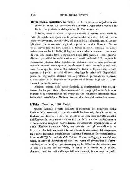 Rivista internazionale di scienze sociali e discipline ausiliarie pubblicazione periodica dell'Unione cattolica per gli studi sociali in Italia