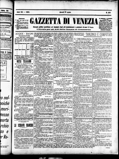 Gazzetta di Venezia