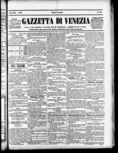 Gazzetta di Venezia