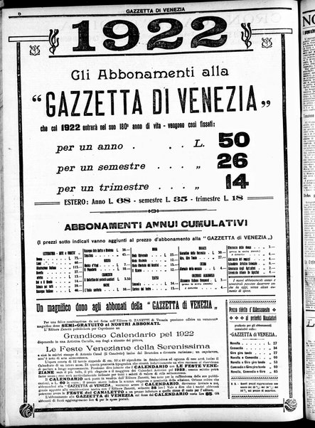 Gazzetta di Venezia