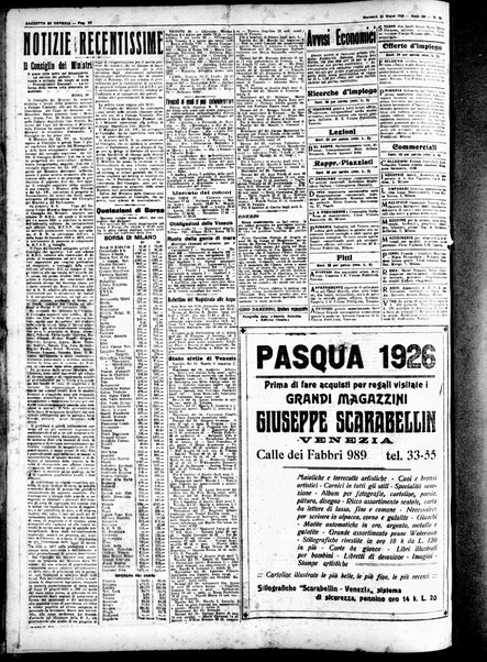 Gazzetta di Venezia