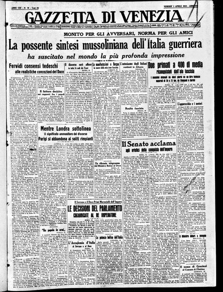 Gazzetta di Venezia