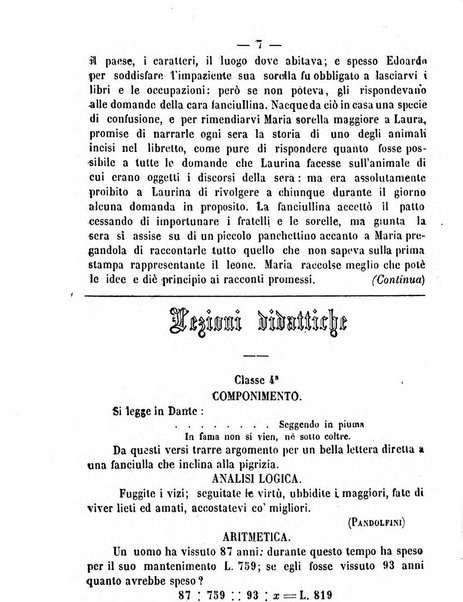 L'educatore Letture morali ricreative per la gioventù