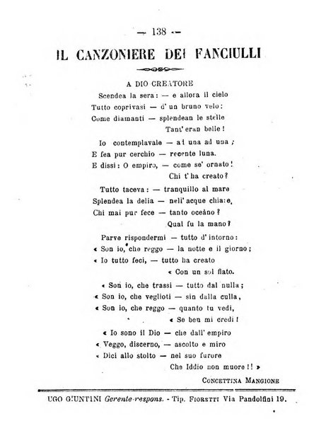 L'educatore Letture morali ricreative per la gioventù