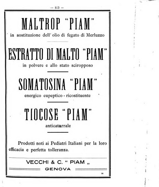 La clinica pediatrica