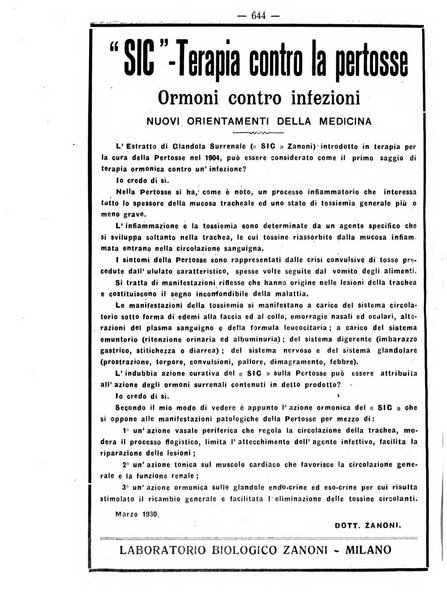 La clinica pediatrica