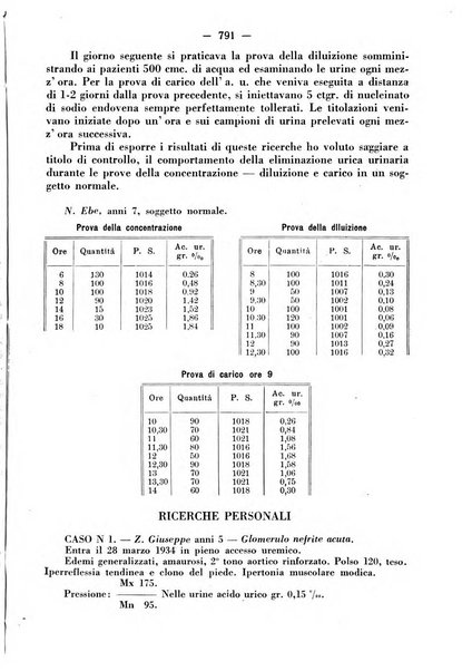 La clinica pediatrica