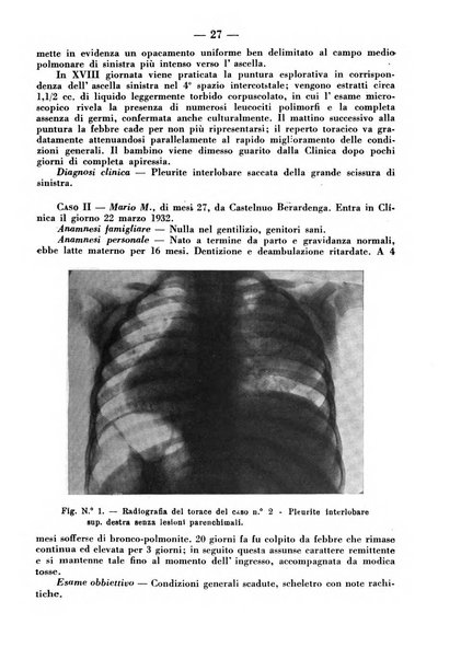 La clinica pediatrica