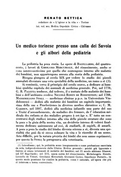 La clinica pediatrica