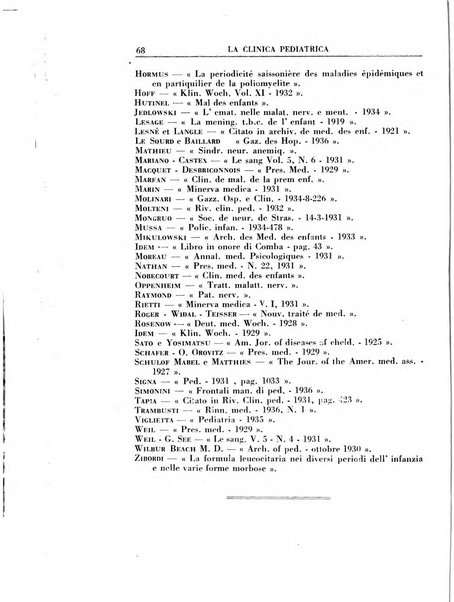 La clinica pediatrica