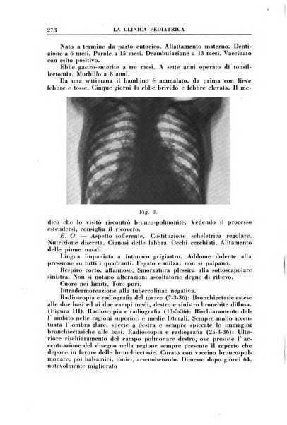 La clinica pediatrica