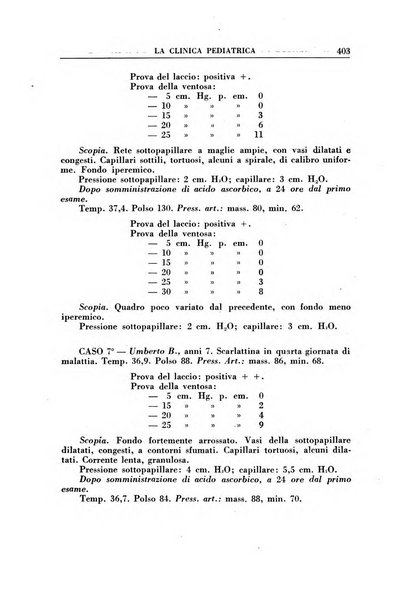 La clinica pediatrica