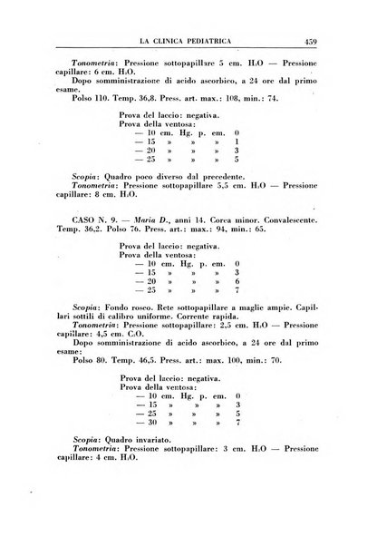 La clinica pediatrica