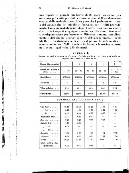 La clinica pediatrica